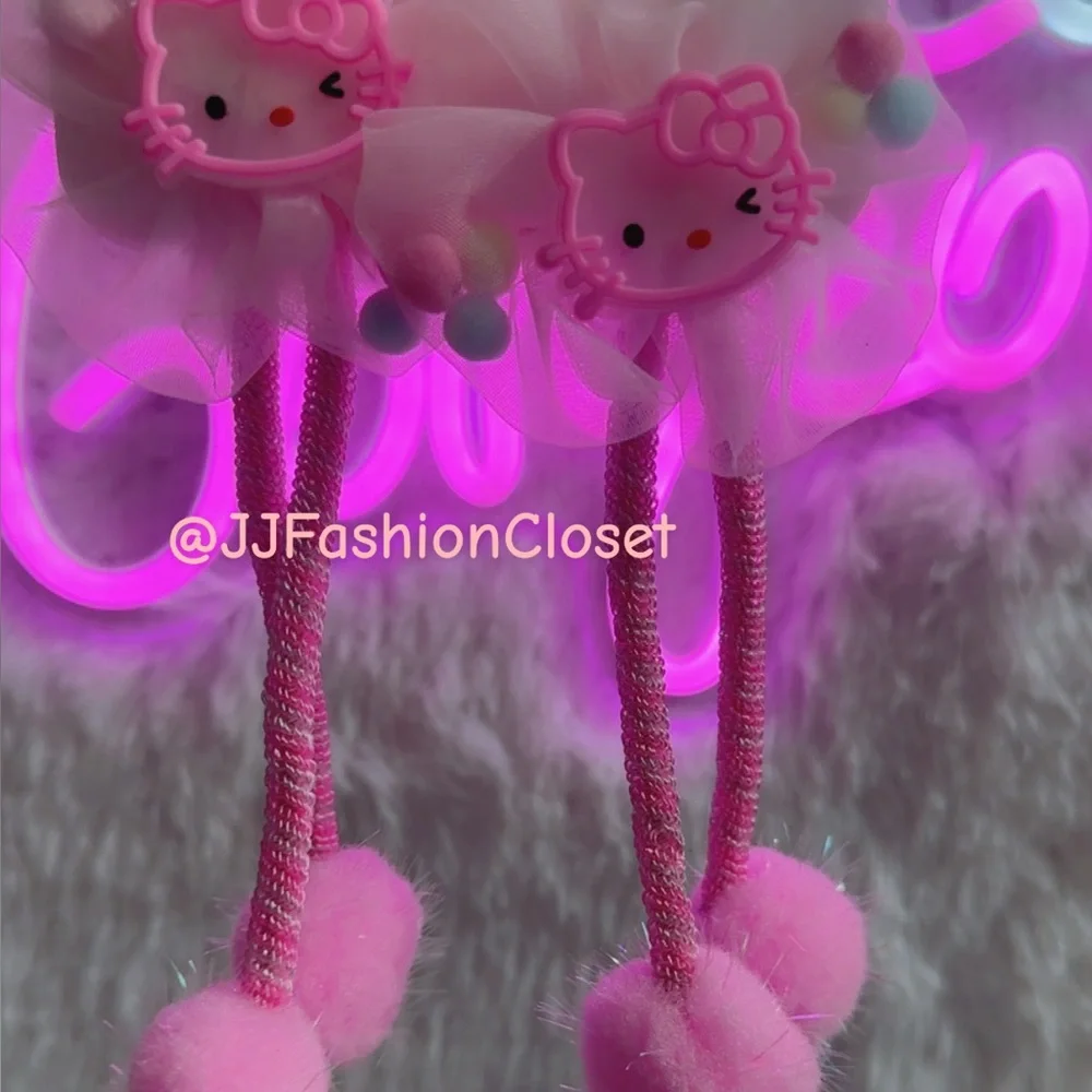 Cute Hello Kitty and Friends hair ties sets